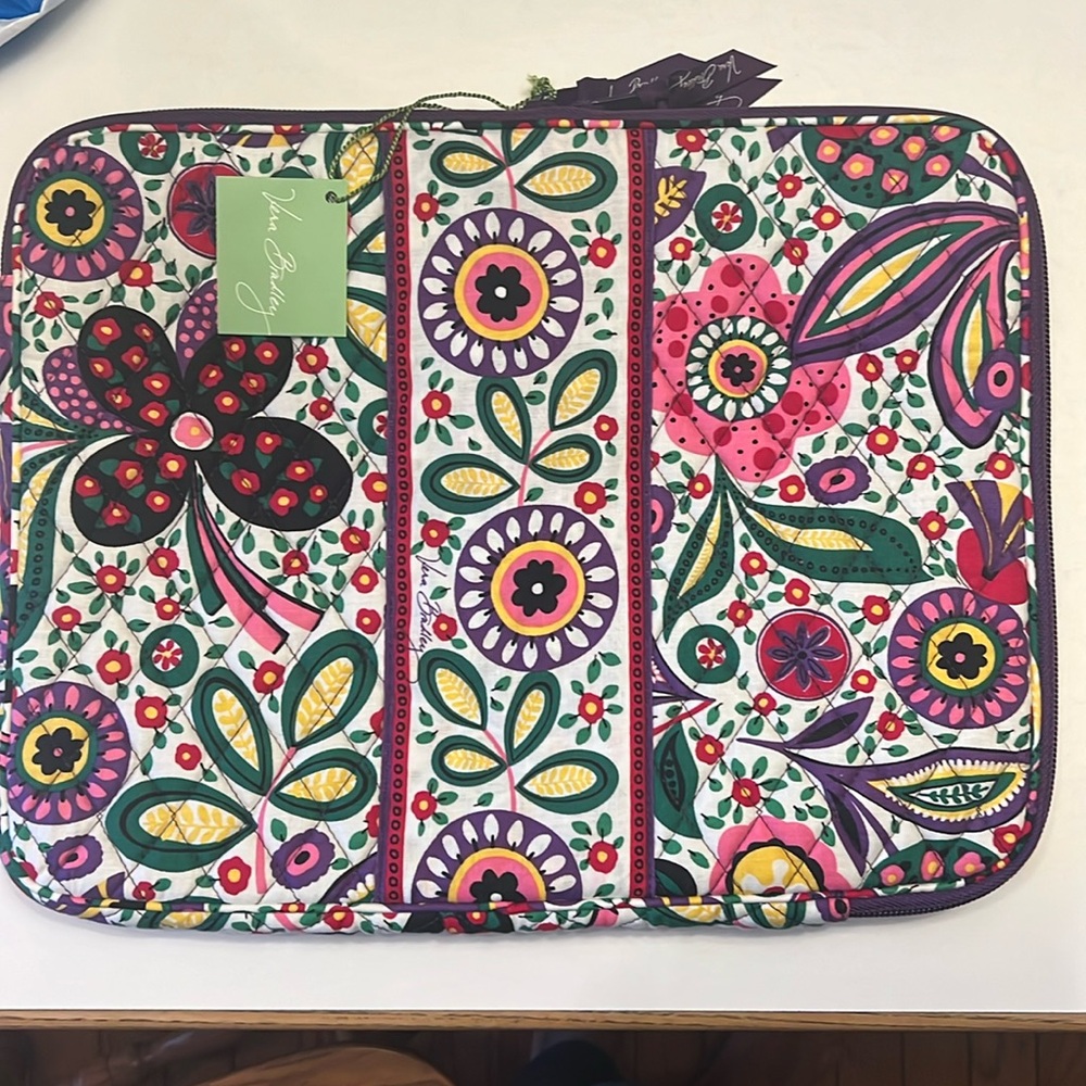 Vera Bradley Viva La Vera 17'' Laptop Sleeve NWT